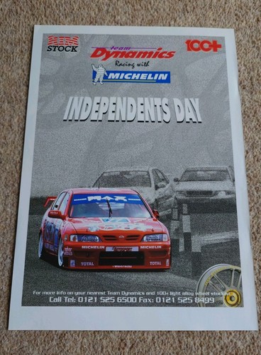 Nissan primera poster advert - primera,