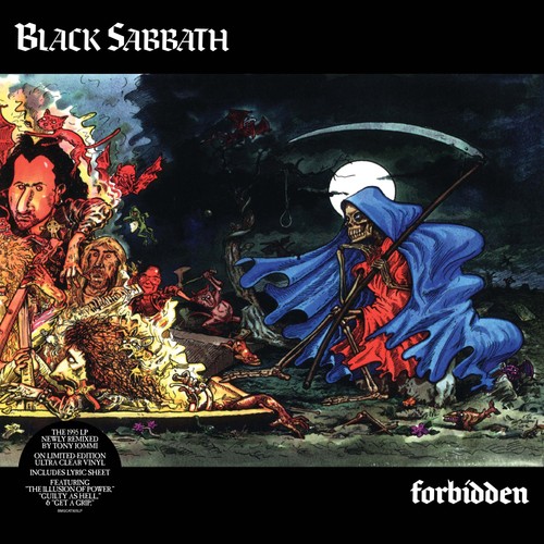 Black sabbath forbidden - black,