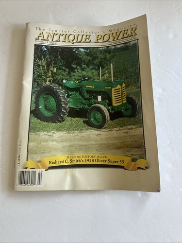 Magazine antique power tractor - antique,