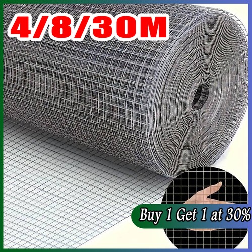 30m wire galvanised - 30m, mesh