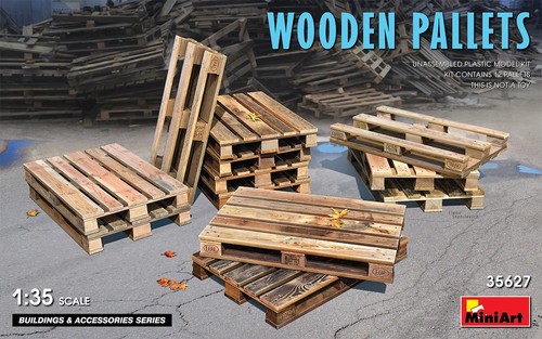 Miniart wooden pallets - miniart,