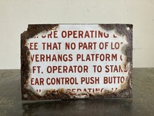 Vintage Small Enamel British