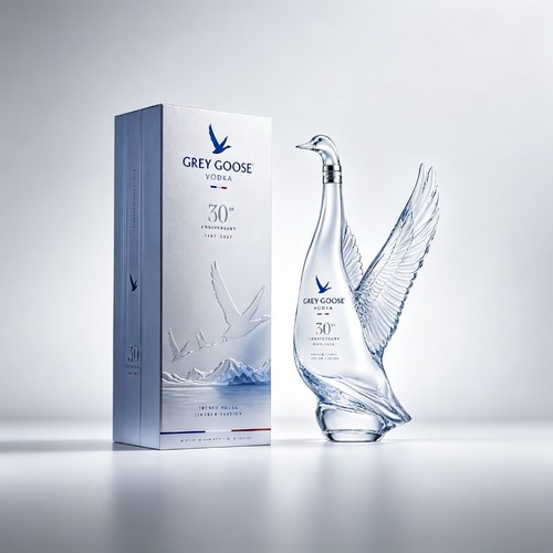 Swan shaped whiskey decanter - shaped,