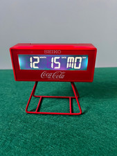 Seiko Clocks  Coca Cola Red