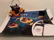 LEGO City 60263 Ocean Mini-Submarine Building Kit With Shark