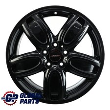 Mini F55 F56 F57 Black Wheel Alloy Rim 18" 7J ET:54 JCW Cup Spoke 6855115