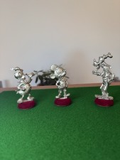 3 Peltro Walt Disney Pewter