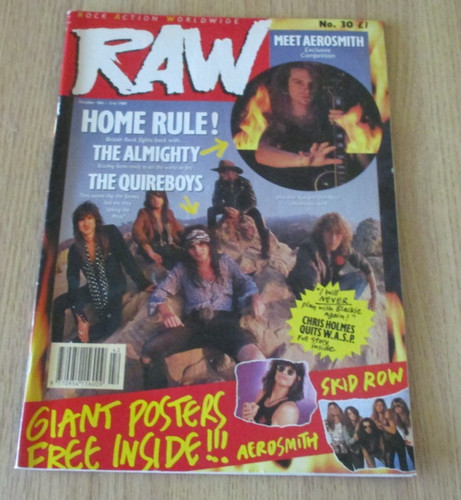 Raw heavy metal - heavy, magazine