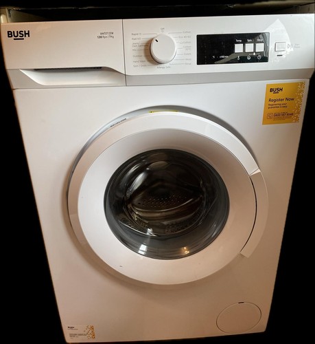 Bush washing machine wmt0712ew - bush,