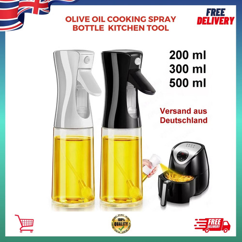 Olive oil spray bottle 200ml - olive,