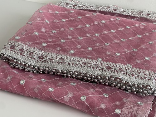 Pink dupatta chunni - dupatta,