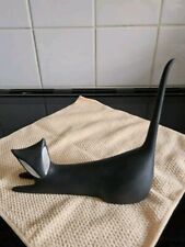 Royal Dux Black Stylized Cat Jaroslav Jesek