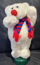 Vintage Dancing Singing Santa Bear - Christmas Working ‘Santa Claus Is Coming’