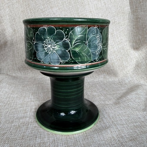 Vintage jersey pottery green - pottery,