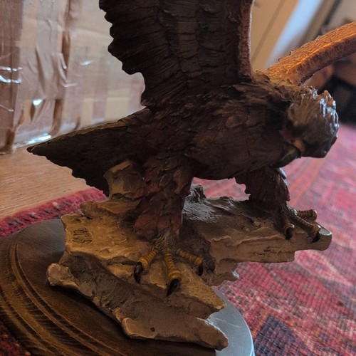 Large golden eagle - large, vintage