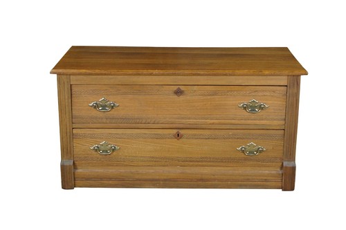 Antique victorian oak two - antique,