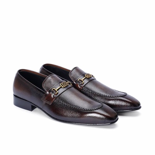 Handmade men dark brown