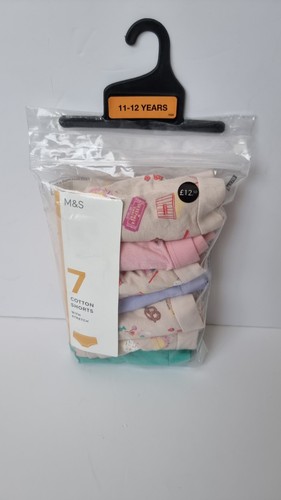 Girl 7 piece cotton - m&s,