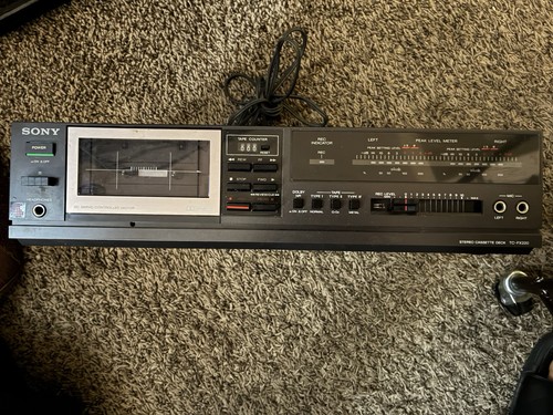 Sony fx20 stereo cassette - stereo,