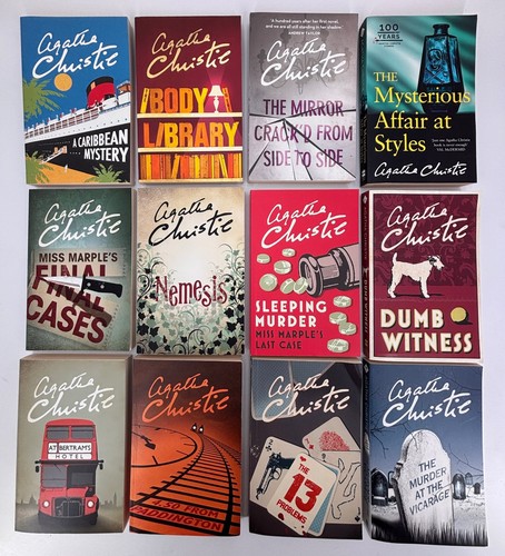 Agatha christie paperback book - agatha,