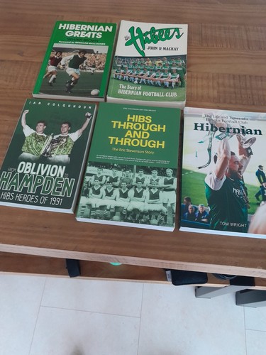 Hibernian football books - hibernian,