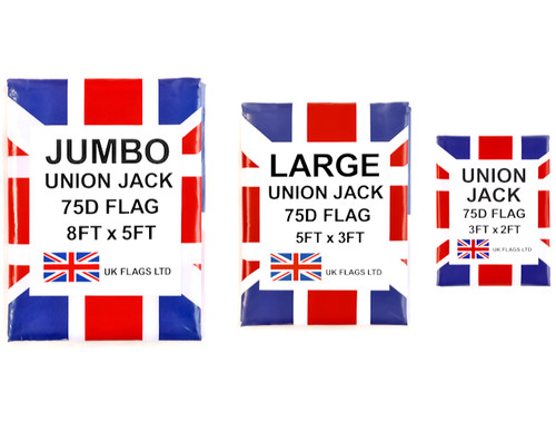 100 union jack - /,