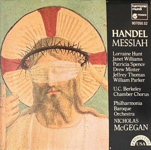 Handel messiah cd set - messiah,