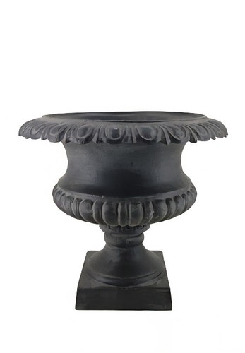 Large cast iron urn planter - large,