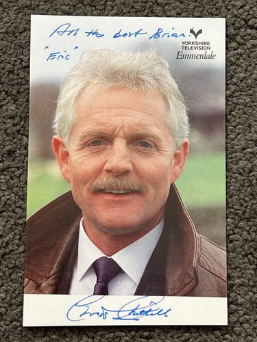 Hand signed emmerdale - hand,