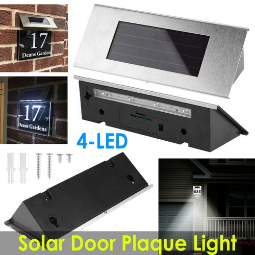 Solar powered house door - house,