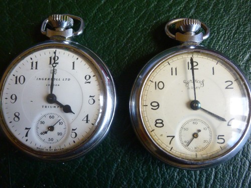 Ingersol pocket watches 2 - pocket,