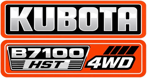 Kubota b7100 hst 4wd - kubota,