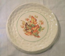 1920'S VINTAGE BREAD PLATE made by LANCASTER & SONS 26 cm DIAMETER