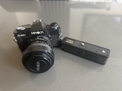 Minolta 300 slr 35mm with - x-300,