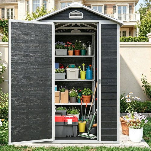 4x6 resin storage shed - ft,