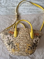 ZARA Summer Small Woven Straw