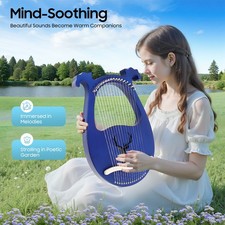 16 Strings Portable Lyre Harp