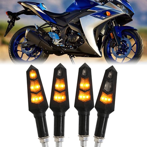 Motorcycle amber turn - 4x,