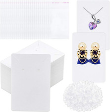 400 Pcs White Earring Display