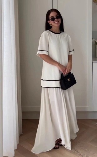 Nwt layered look - dress, m