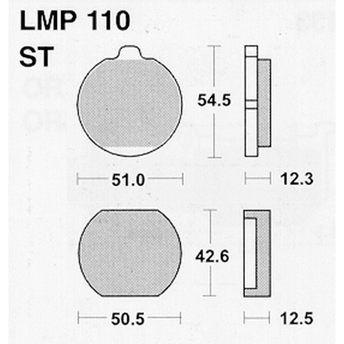 Athena brake pads for kawasaki - pads,