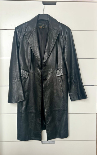 Vintage genuine leather long - vintage,