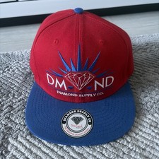 Diamond Supply Co Red & Blue