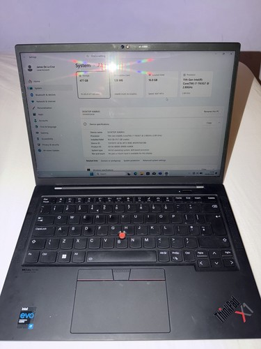 Lenovo carbon 9th gen - x1,