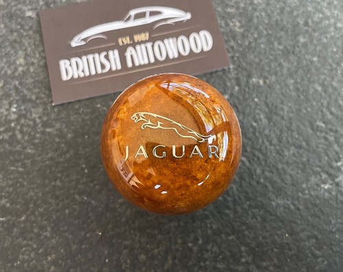 Jaguar wood gear shift knob - jaguar,