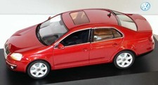 RARE VW JETTA 1KM SPORT HIGHLINE 2.0 TDI RED SPICE 1:43 SCHUCO (DEALER MODEL)
