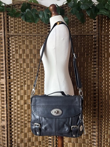 Vintage fossil medium black - vintage,