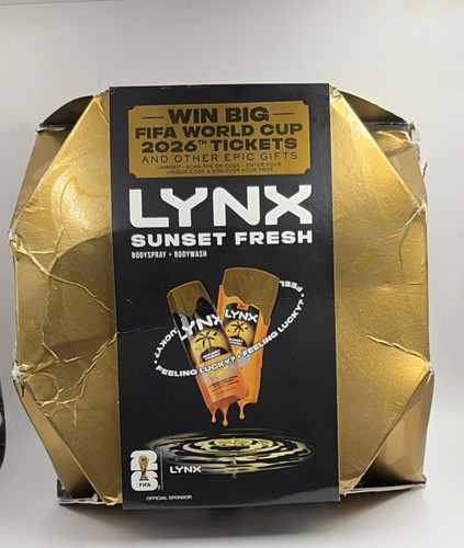 Lynx gift set sunset fresh - lynx, set,