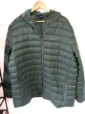 Craghoppers down lite green hooded puffer jacket 3XL/50"-52"chest