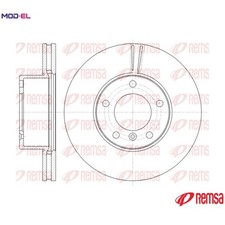 2x BRAKE DISC 61161.10 FOR MERCEDES-BENZ G-CLASS/SUV/Cabrio PUCH 2.7L 5cyl 3.0L